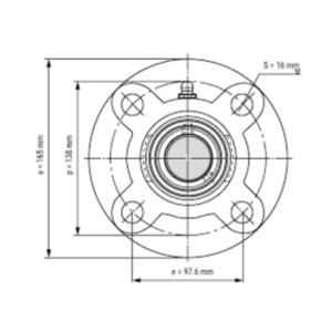 UCFC | Universal Coupling Flange Cartridge Bearing - Image 3