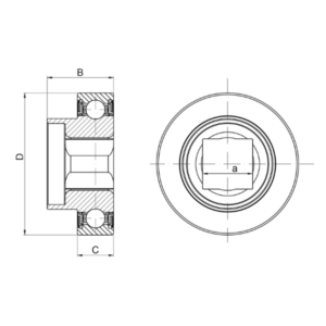 Insert ball bearings (insert bearings) - Image 3